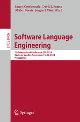 Combemale / Pearce / Barais |  Software Language Engineering | eBook | Sack Fachmedien