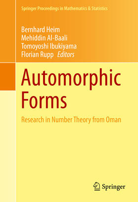 Heim / Al-Baali / Ibukiyama |  Automorphic Forms | eBook | Sack Fachmedien