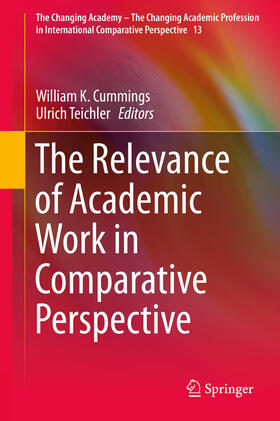 Cummings / Teichler |  The Relevance of Academic Work in Comparative Perspective | eBook | Sack Fachmedien