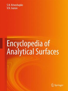 Ivanov / Krivoshapko |  Encyclopedia of Analytical Surfaces | Buch |  Sack Fachmedien