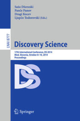 Džeroski / Todorovski / Panov |  Discovery Science | Buch |  Sack Fachmedien