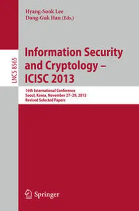 Lee / Han | Information Security and Cryptology -- ICISC 2013 | E-Book | sack.de