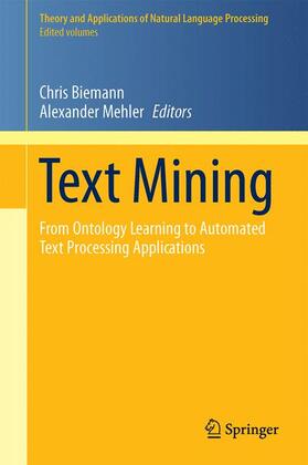 Mehler / Biemann |  Text Mining | Buch |  Sack Fachmedien
