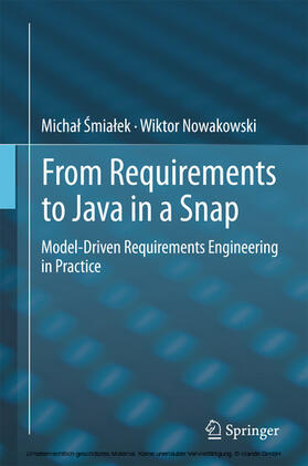 Smialek / Smialek / Nowakowski |  From Requirements to Java in a Snap | eBook | Sack Fachmedien
