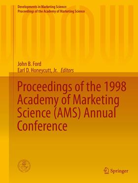 Honeycutt / Ford / Honeycutt, Jr. |  Proceedings of the 1998 Academy of Marketing Science (AMS) Annual Conference | Buch |  Sack Fachmedien