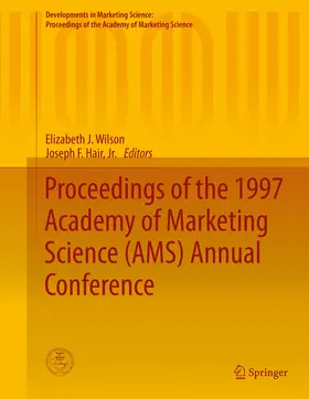 Wilson / Hair, Jr. / Hair |  Proceedings of the 1997 Academy of Marketing Science (AMS) Annual Conference | eBook | Sack Fachmedien