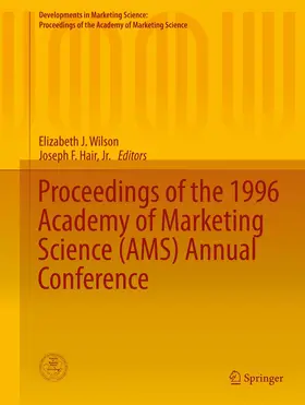 Hair / Wilson / Hair, Jr. | Proceedings of the 1996 Academy of Marketing Science (AMS) Annual Conference | Buch | 978-3-319-13143-6 | sack.de