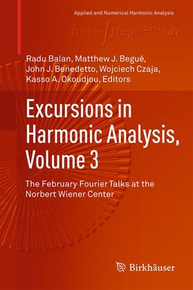 Balan / Begué / Okoudjou |  Excursions in Harmonic Analysis, Volume 3 | Buch |  Sack Fachmedien