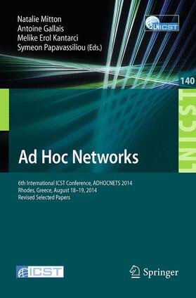 Mitton / Papavassiliou / Gallais |  Ad Hoc Networks | Buch |  Sack Fachmedien