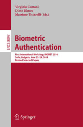 Cantoni / Dimov / Tistarelli |  Biometric Authentication | eBook | Sack Fachmedien