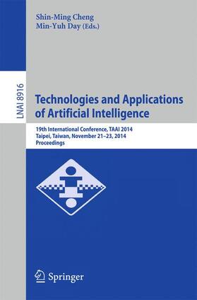 Day / Cheng |  Technologies and Applications of Artificial Intelligence | Buch |  Sack Fachmedien