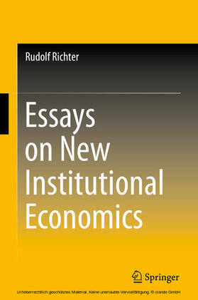 Richter |  Essays on New Institutional Economics | eBook | Sack Fachmedien