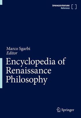 Sgarbi |  Encyclopedia of Renaissance Philosophy | Buch |  Sack Fachmedien