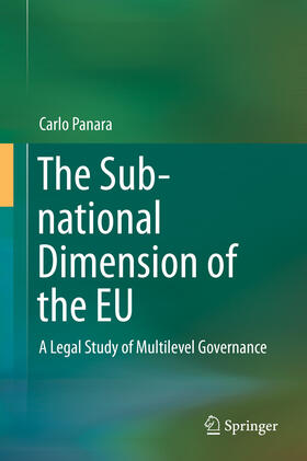 Panara |  The Sub-national Dimension of the EU | eBook | Sack Fachmedien