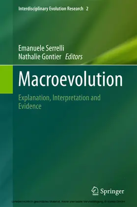 Serrelli / Gontier | Macroevolution | E-Book | sack.de