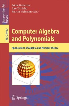 Gutierrez / Weimann / Schicho |  Computer Algebra and Polynomials | Buch |  Sack Fachmedien