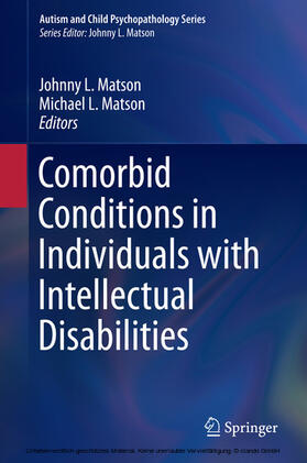 Matson |  Comorbid Conditions in Individuals with Intellectual Disabilities | eBook | Sack Fachmedien