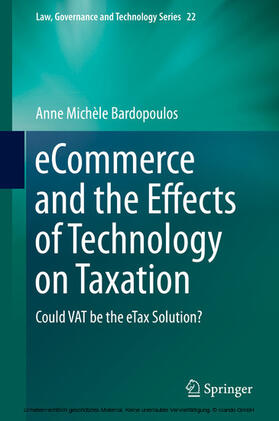 Bardopoulos |  eCommerce and the Effects of Technology on Taxation | eBook | Sack Fachmedien