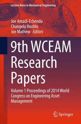 Amadi-Echendu / Mathew / Hoohlo | 9th WCEAM Research Papers | Buch | 978-3-319-15535-7 | sack.de