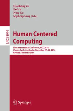 Zu / Hu / Gu |  Human Centered Computing | eBook | Sack Fachmedien