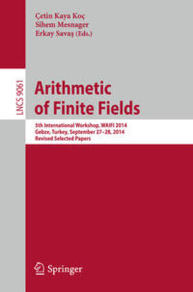 Koç / Mesnager / Savas |  Arithmetic of Finite Fields | eBook | Sack Fachmedien