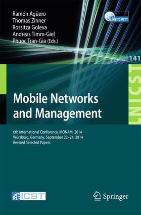 Agüero / Zinner / Tran-Gia |  Mobile Networks and Management | Buch |  Sack Fachmedien