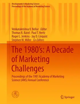 Bellur |  The 1980¿s: A Decade of Marketing Challenges | Buch |  Sack Fachmedien