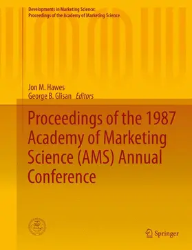 Glisan / Hawes |  Proceedings of the 1987 Academy of Marketing Science (AMS) Annual Conference | Buch |  Sack Fachmedien