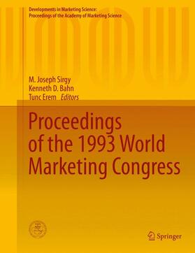 Sirgy / Erem / Bahn |  Proceedings of the 1993 World Marketing Congress | Buch |  Sack Fachmedien