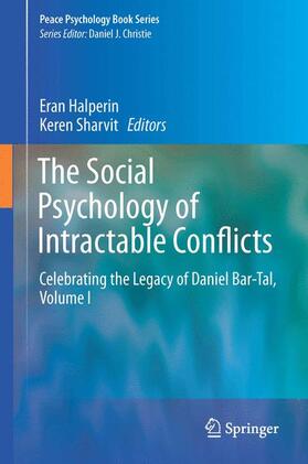 Sharvit / Halperin |  The Social Psychology of Intractable Conflicts | Buch |  Sack Fachmedien