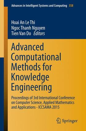 Le Thi / Do / Nguyen |  Advanced Computational Methods for Knowledge Engineering | Buch |  Sack Fachmedien