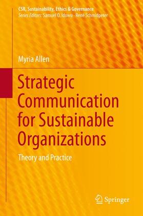 Allen |  Strategic Communication for Sustainable Organizations | Buch |  Sack Fachmedien