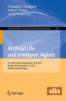 Headleand / Ap Cenydd / Teahan |  Artificial Life and Intelligent Agents | Buch |  Sack Fachmedien