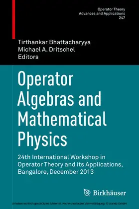 Bhattacharyya / Dritschel |  Operator Algebras and Mathematical Physics | eBook | Sack Fachmedien