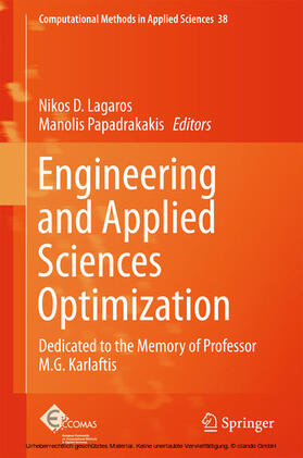 Lagaros / Papadrakakis |  Engineering and Applied Sciences Optimization | eBook | Sack Fachmedien