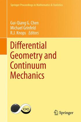Chen / Knops / Grinfeld |  Differential Geometry and Continuum Mechanics | Buch |  Sack Fachmedien