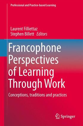 Billett / Filliettaz |  Francophone Perspectives of Learning Through Work | Buch |  Sack Fachmedien