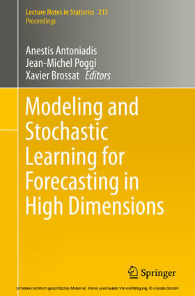 Antoniadis / Poggi / Brossat |  Modeling and Stochastic Learning for Forecasting in High Dimensions | eBook | Sack Fachmedien