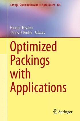 Pintér / Fasano |  Optimized Packings with Applications | Buch |  Sack Fachmedien