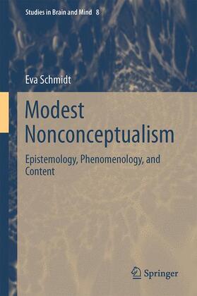 Schmidt |  Modest Nonconceptualism | Buch |  Sack Fachmedien