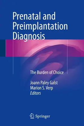 Verp / Paley Galst |  Prenatal and Preimplantation Diagnosis | Buch |  Sack Fachmedien