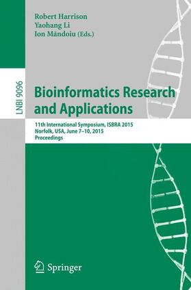 Harrison / Mandoiu / Li |  Bioinformatics Research and Applications | Buch |  Sack Fachmedien