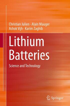 Julien / Zaghib / Mauger |  Lithium Batteries | Buch |  Sack Fachmedien