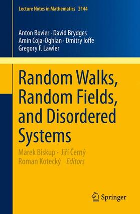 Bovier / Biskup / Ioffe |  Random Walks, Random Fields, and Disordered Systems | Buch |  Sack Fachmedien