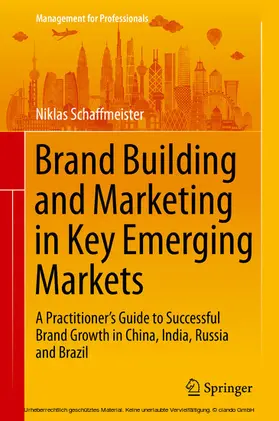 Schaffmeister |  Brand Building and Marketing in Key Emerging Markets | eBook | Sack Fachmedien