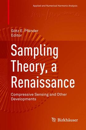 Pfander |  Sampling Theory, a Renaissance | Buch |  Sack Fachmedien