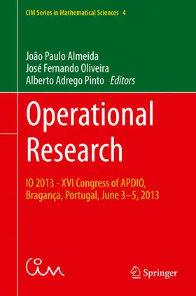 Almeida / Pinto / Oliveira |  Operational Research | Buch |  Sack Fachmedien