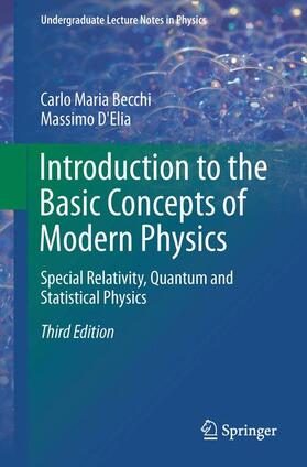 D'Elia / Becchi |  Introduction to the Basic Concepts of Modern Physics | Buch |  Sack Fachmedien