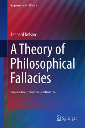Nelson |  A Theory of Philosophical Fallacies | Buch |  Sack Fachmedien