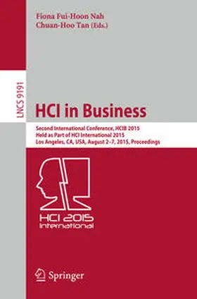 Fui-Hoon Nah / Tan |  HCI in Business | eBook | Sack Fachmedien